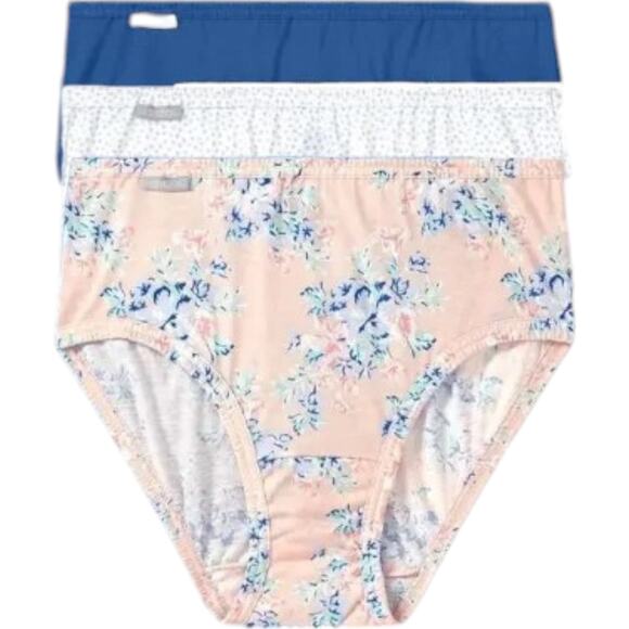 Lot 3 Jockey 100% Cotton Elance Hipster - 3 Pack, US6 - Picture 8 of 8